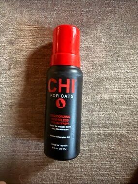 CHI for Cats Deodorizing Waterless Foam Wash